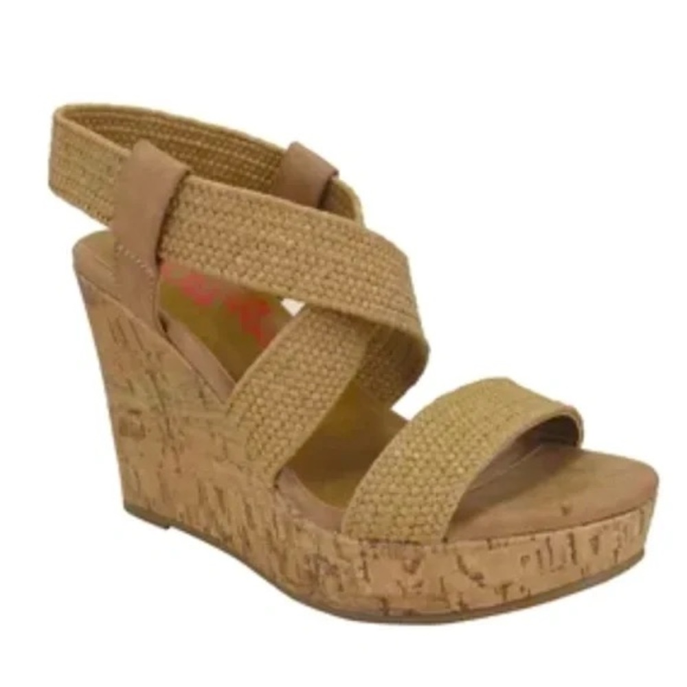 Jellypop Makenna Strappy Cork Sandals - 7.5